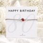 80th Birthday Gift, Eighty Birthstone Bracelet, thumbnail 1 of 11