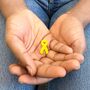 Yellow Awareness Ribbon Bracelet Wristband, thumbnail 10 of 10