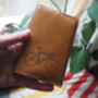 Road Bike Leather Passport Case, thumbnail 1 of 7