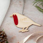 Robin In Loving Memory Christmas Decoration, thumbnail 1 of 4