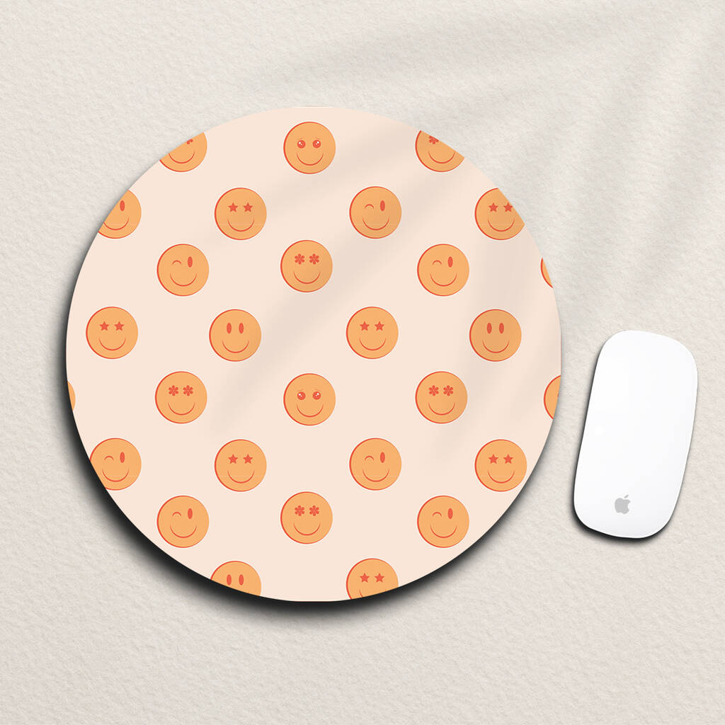 Smiley Mouse Mat