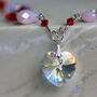 Crystal Heart Mini Garland Christmas Decoration, thumbnail 5 of 10