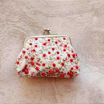 The 'Pearly' Floral Embellished Purses, 5 of 5