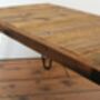 Industrial Reclaimed Hairpin Leg Coffee Table, thumbnail 2 of 5