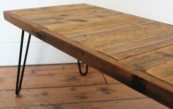 Industrial Reclaimed Hairpin Leg Coffee Table, 2 of 5