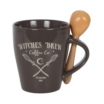 Witches Brew Coffee Co. Mug And Spoon Set, 2 of 3