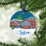 Personalised Rangers Christmas Bauble, thumbnail 2 of 5