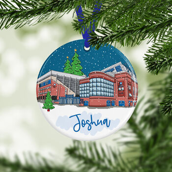 Personalised Rangers Christmas Bauble, 2 of 5