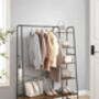 Clothes Rail With Shoe Rack Storage Side Hooks, thumbnail 8 of 8