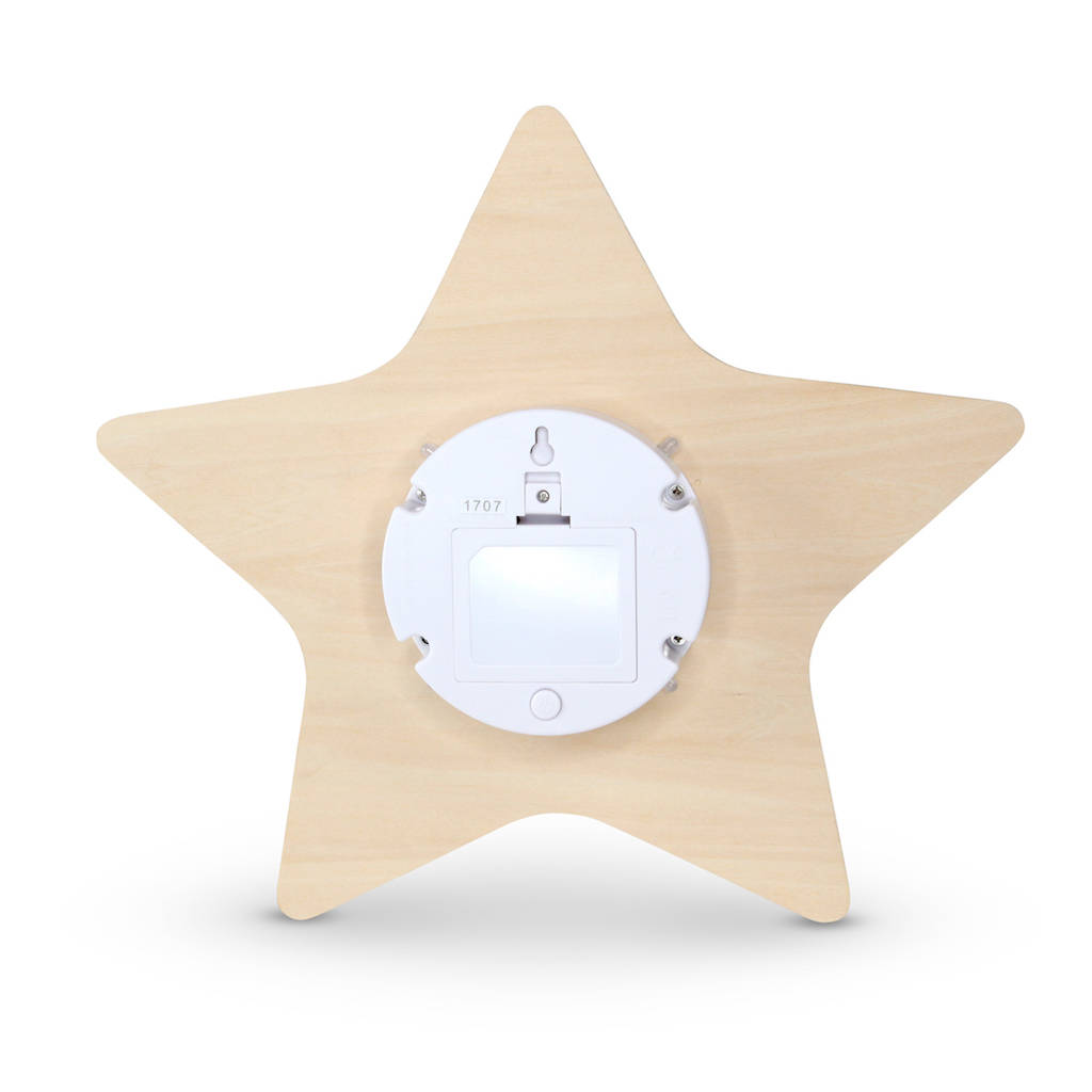 Wooden Star Tap Night Light By Lime Tree London | notonthehighstreet.com