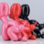 Balloon Dog Ornament In Pooping Design, thumbnail 3 of 8