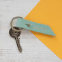 Personalised Anniversary Date Set Of Two Keyrings, thumbnail 6 of 11