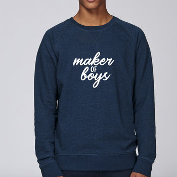 Maker Of Boys Organic Sweatshirt, 5 of 7