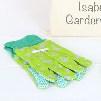 Childen's Garden Plastic Tool Set, Personalised Bag, 3 of 5