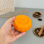 Orange Autumn Pumpkin Trinket Dish Halloween Decoration, thumbnail 7 of 10