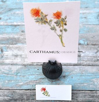 Pack 12 Carthamus Original Personalised RSVP Wedding Stationery, 5 of 6