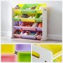Toy Storage Unit Organiser Playroom Stand Unit Boxes, thumbnail 7 of 10