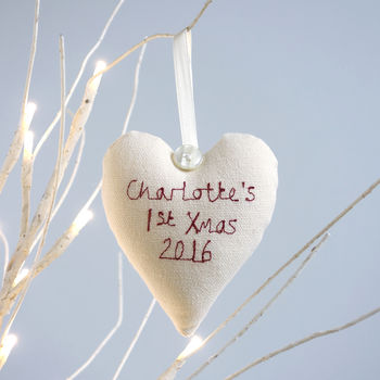 Personalised Baby's First Christmas Decoration Gift, 8 of 12