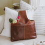 Leather Knitting And Crochet Project Sling Bag, thumbnail 2 of 6
