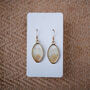 Daisy Gold Plated Earrings, thumbnail 6 of 8