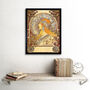 Alphonse Mucha Zodiac 1896 Art Noveaux Advert Print, thumbnail 2 of 3