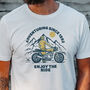 Personalised Motorbike Travel T Shirt Gift For Him, thumbnail 1 of 2