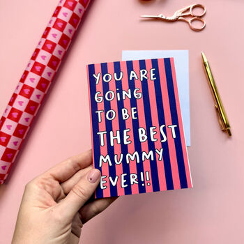 Best Mummy To Be, Mother's Day Card 'From Bump', 2 of 6