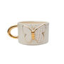 Golden Butterfly Mug With 24ct Gold And Blush Ceramic, thumbnail 2 of 2