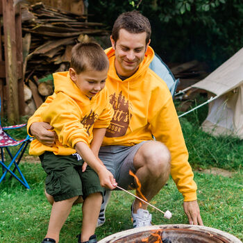 Personalised Father's Day Adventure Matching Hoodies, 2 of 12