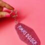 The 'Pimms O'clock' Sparkly Motel Keyring / Summer Drinks Gift / Garden Party Accessories / Fun Quote Keychain, thumbnail 7 of 7