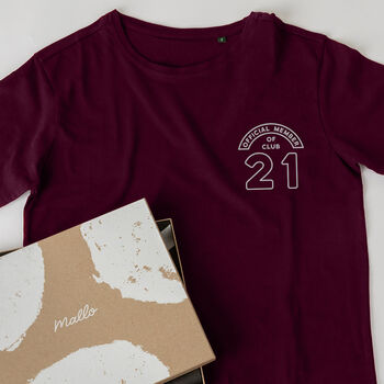 21st Birthday Milestone T Shirt, 2 of 6