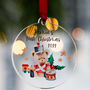 Personalised Baby Boy's First Christmas Bauble, thumbnail 1 of 7