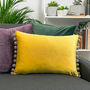 Favourite Place Personalised Velvet Cushion, thumbnail 4 of 9