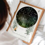 Family Constellation Forest Watercolour Print, thumbnail 2 of 6