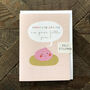 Mini Pink Iced Gem Card, thumbnail 5 of 5