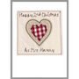 Personalised Heart Christmas Card For Her, thumbnail 12 of 12