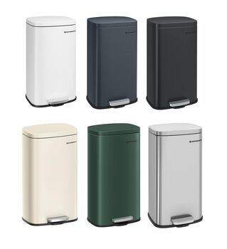 Kitchen Bin 30 L Pedal Trash Can Soft Close Lid, 9 of 9