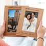 Personalised He Asked She Said Yes Engaged Photo Frame, thumbnail 3 of 7