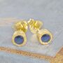 Sapphire Rose Gold Plated Silver September Birthstone Necklace, thumbnail 5 of 7