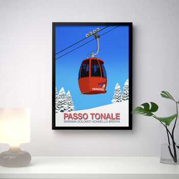 Passo Tonale Ski Resort Poster, 3 of 6