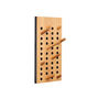Oak Pegboard Coat Rack, thumbnail 3 of 4