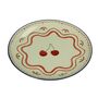 Cherry Design Decorative Ceramic Plate, thumbnail 2 of 2