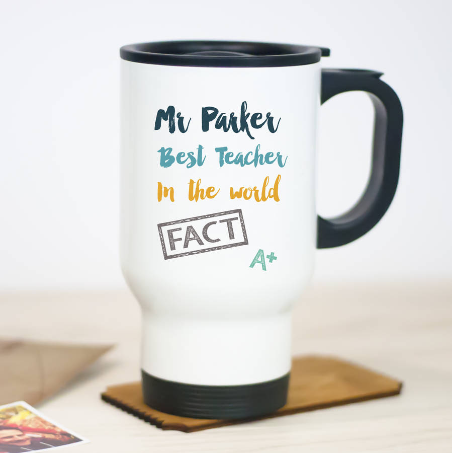 Best Teacher Travel Mug By Little Pieces