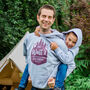Personalised Daddy And Me Matching Adventure Hoodie Set, thumbnail 1 of 10