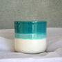 Small Blue Planter Ceramic Succulent Pot, thumbnail 1 of 3