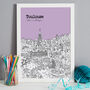 Personalised Toulouse Print, thumbnail 7 of 10