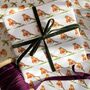 Robin Christmas Wrapping Paper, Gift Wrap, thumbnail 4 of 10
