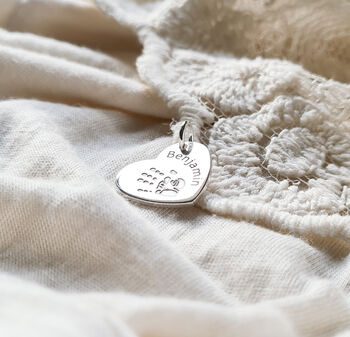 Personalised Handprint And Footprint Charm, 3 of 8