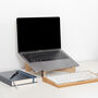 Eco Wooden Laptop Stand, thumbnail 3 of 9