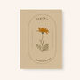 Personalised Birth Flower Notebook, thumbnail 8 of 11